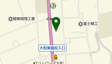 平山運送株式会社の地図画像