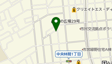 赤帽中野屋運送店の地図画像