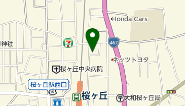 有限会社田中金物店の地図画像