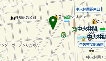 中央林間ダンス教室の地図画像