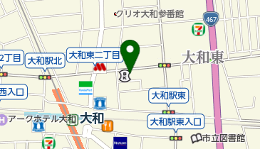 トミタダンススクールの地図画像