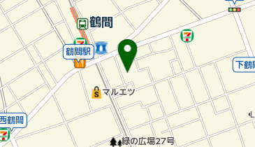 工藤道場鶴間の地図画像