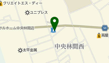 株式会社三不二超硬の地図画像