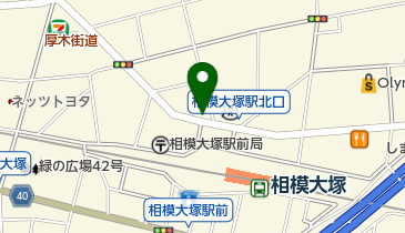 相模漢方薬局の地図画像