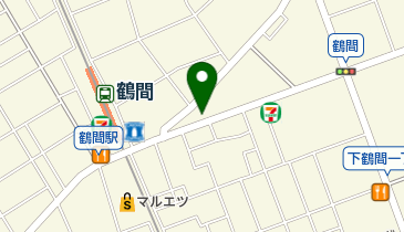 サワダクリーニングの地図画像