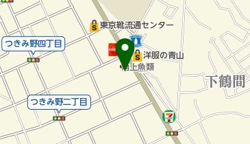 ダイヤ・ドライセンターつきみ野店の地図画像