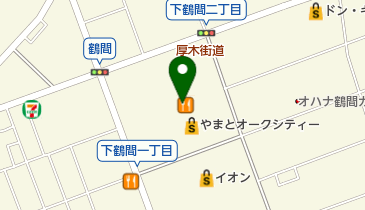 銀の糸イトーヨーカドー大和鶴間店の地図画像