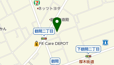 有限会社青山自動車の地図画像
