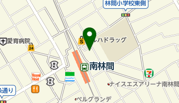 北原写真店の地図画像