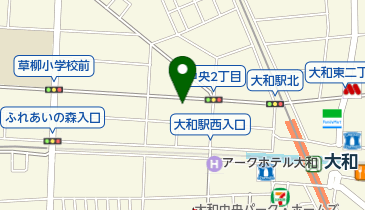 ハナ信用組合大和支店の地図画像
