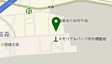 株式会社大和青果地方卸売市場の地図画像