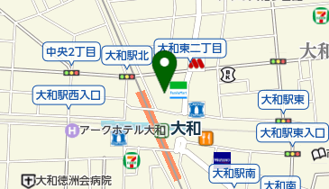 株式会社コウナン青果大和店の地図画像