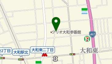 大園接骨院の地図画像