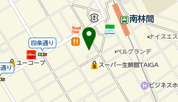 魚才本店の地図画像