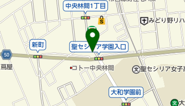 あかはね動物病院の地図画像