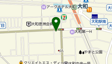 ガナーズヘアードレッシングの地図画像