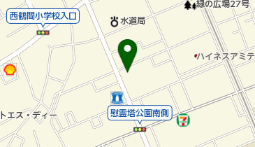 有里美容室の地図画像