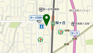 ほかほか弁当 桜ケ丘西口店の地図画像