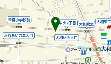 富国生命保険相互会社 大和営業所の地図画像