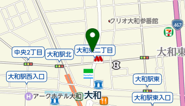 明治安田生命保険相互会社 町田支社 大和南営業所の地図画像