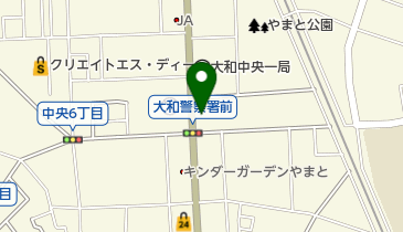 みらい薬局大和店の地図画像
