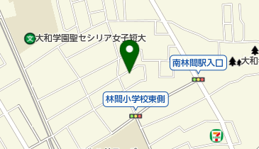 林間薬局の地図画像