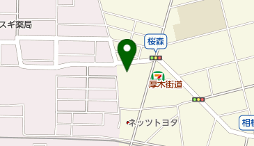 株式会社銀座コージーコーナー相模物流センターの地図画像