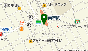 クドウ洋菓子店の地図画像