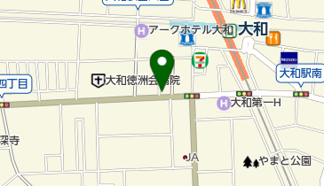 ヘアーサロンササキの地図画像