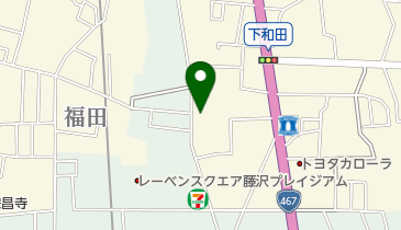 理容室ISHIIの地図画像