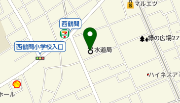 神奈川県出先機関 企業庁 大和水道営業所の地図画像