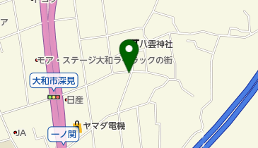 大和市消防団 第3分団 1班詰所の地図画像
