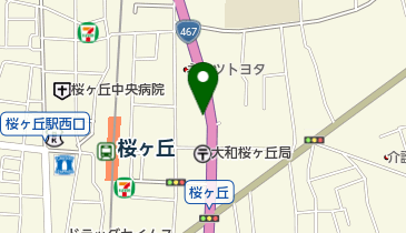 大和市消防団 第10分団 1班詰所の地図画像