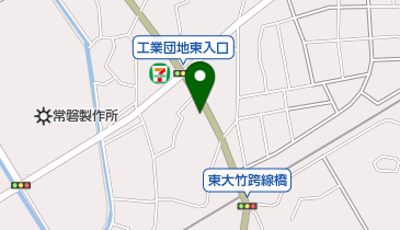 松田健康スタジオの地図画像