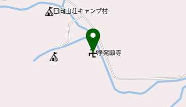 浄発願寺の地図画像