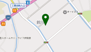三光工業株式会社の地図画像