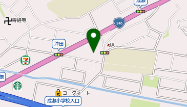 伊勢原市役所 成瀬公民館の地図画像