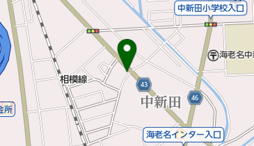 あまの鍼灸院の地図画像