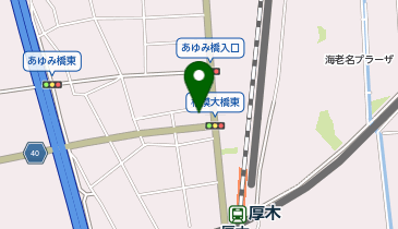 カーショップエビナの地図画像