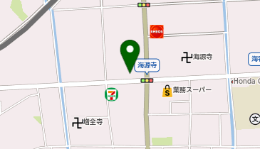 葵会館の地図画像
