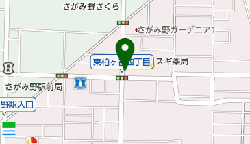 美容室フジの地図画像