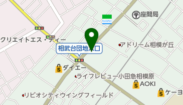 サイクル松村の地図画像