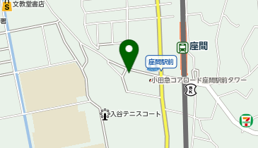 座間ミューズ音楽教室の地図画像