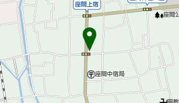 西山金物店の地図画像