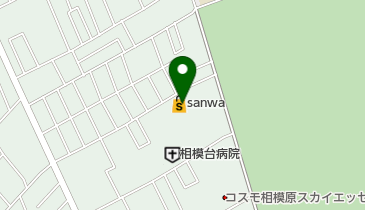 クリーニングショップフラット相模ヶ丘店の地図画像