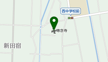 専念寺の地図画像