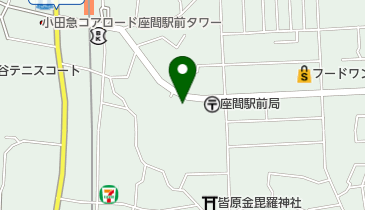 花メッセージの地図画像