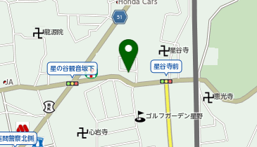 かなん鍼灸院の地図画像