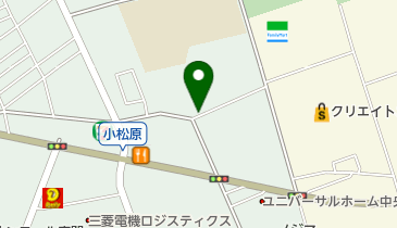 座間市市民球場の地図画像