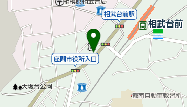 大むらそば店の地図画像